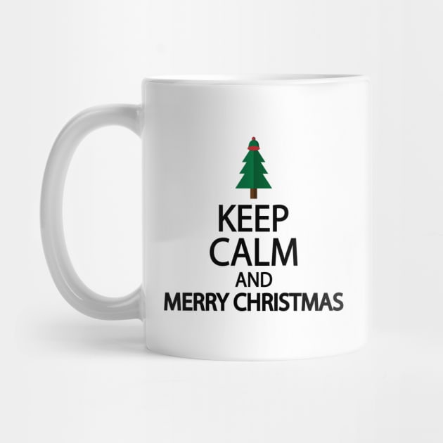 Keep calm and merry christmas by D1FF3R3NT